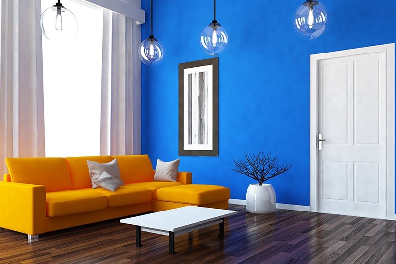 Wall Painting Designs for Living Room in India