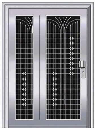 Flat Residential Safety Door Design Ideas