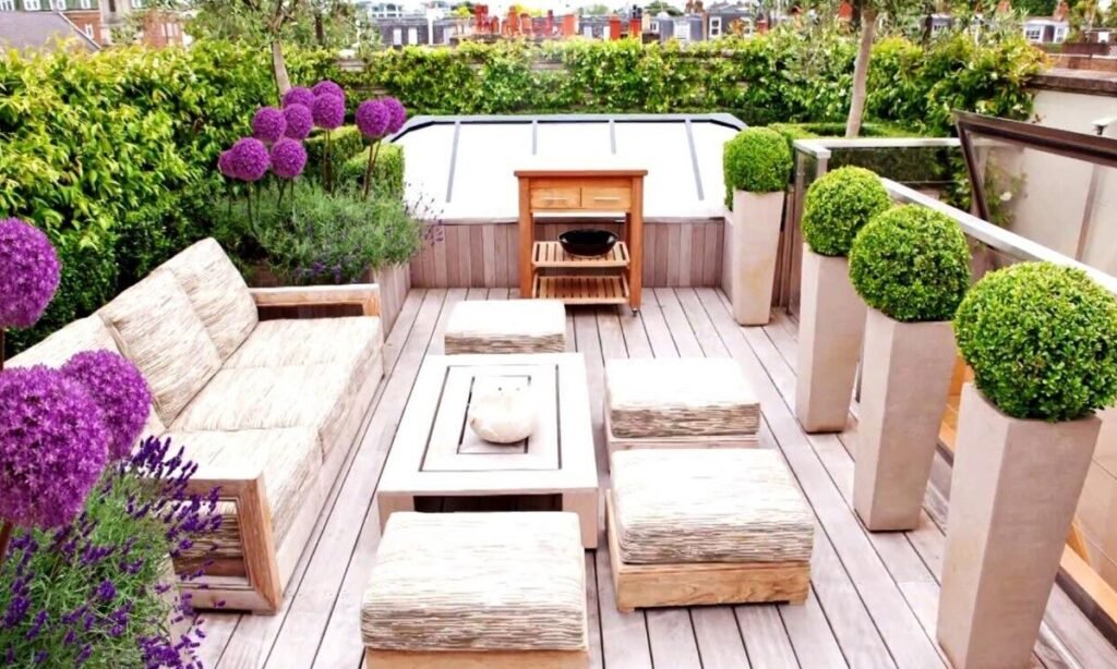 Simple Terrace Design for Home