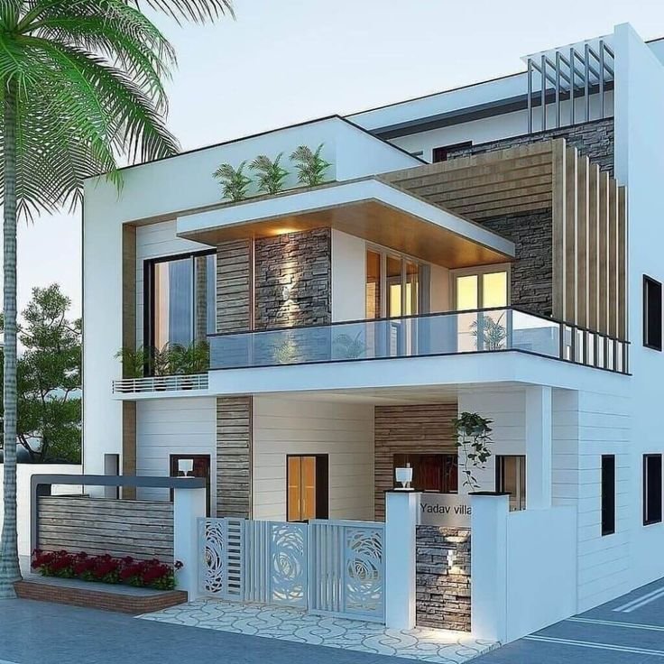 13 Normal House Front Elevation Designs for Modern Homes