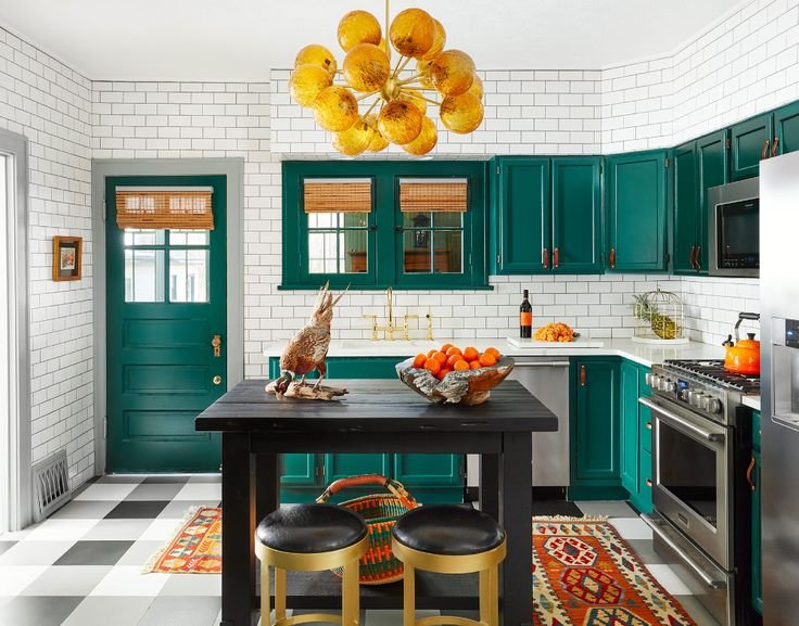  Eclectic kitchen
