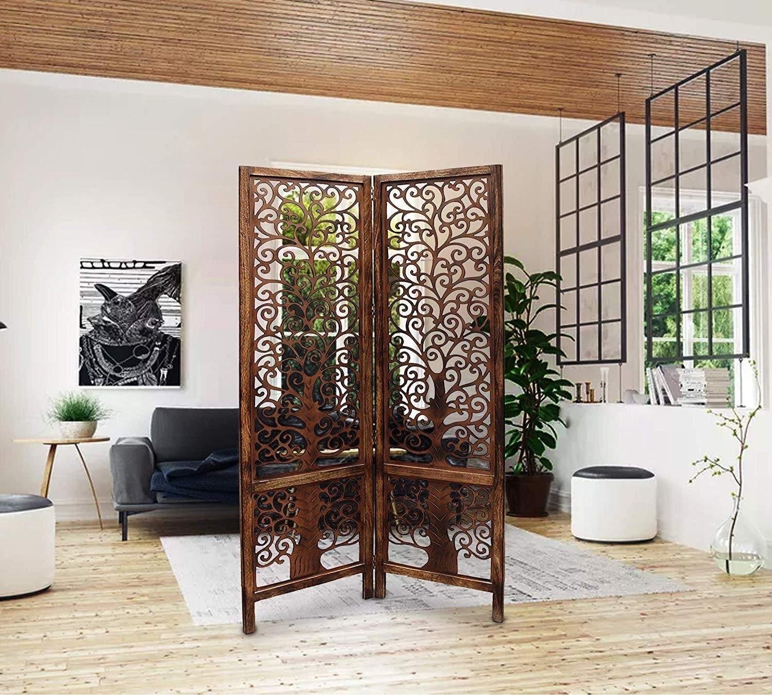 Modern Partition Design for Living Room and Dining Hall - Residence Styles