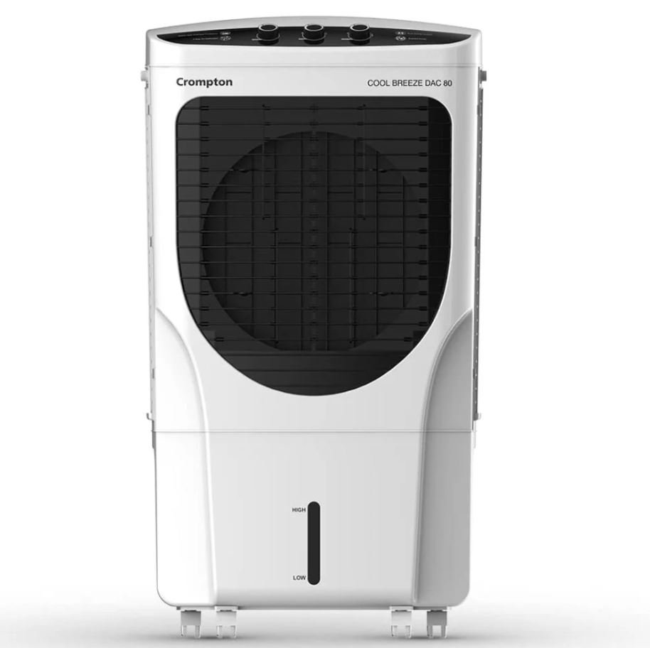 Crompton air coolers designed for powerful cooling in large rooms