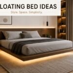 Modern floating bed ideas for stylish and contemporary bedrooms