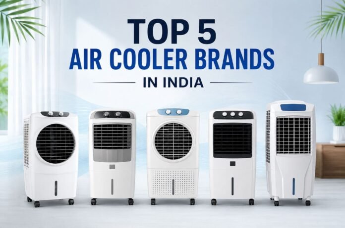 Top 5 air cooler brands in India for efficient and energy-saving summer cooling